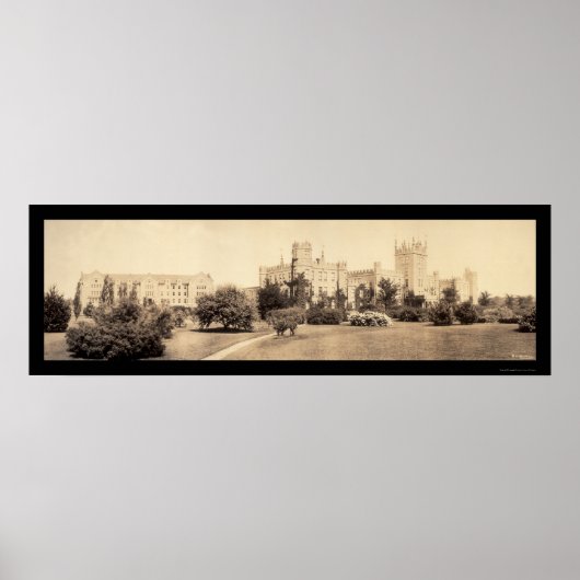 North Illinois Univ Foto 1915 Poster (Voorkant)