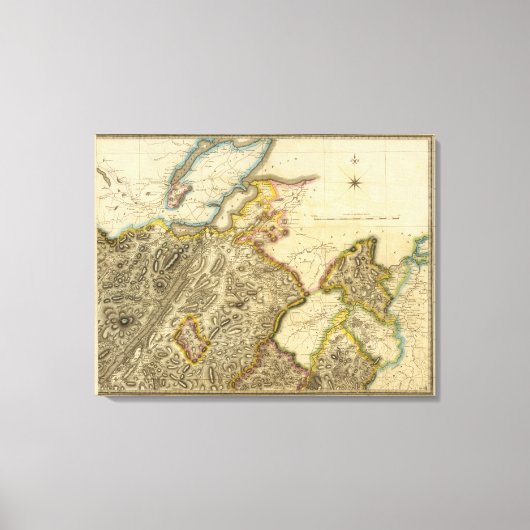 North Inverness Shire 2 Canvas Afdruk (Voorkant)