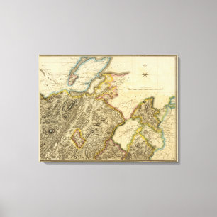 North Inverness Shire 2 Canvas Afdruk