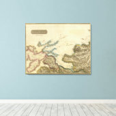 North Inverness Shire Canvas Afdruk (Insitu (Houten vloer))