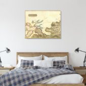 North Inverness Shire Canvas Afdruk (Insitu (Slaapkamer))