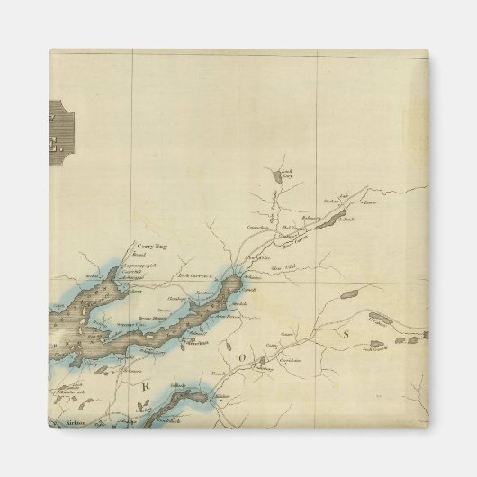 North Inverness Shire Magneet (Voorkant)