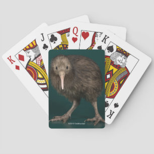 North Island Brown Kiwi Pokerkaarten