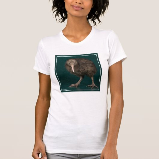 North Island Brown Kiwi T-shirt (Voorkant)