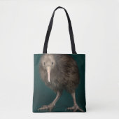 North Island Brown Kiwi Tote Bag (Voorkant)