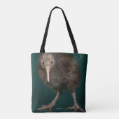 North Island Brown Kiwi Tote Bag (Achterkant)