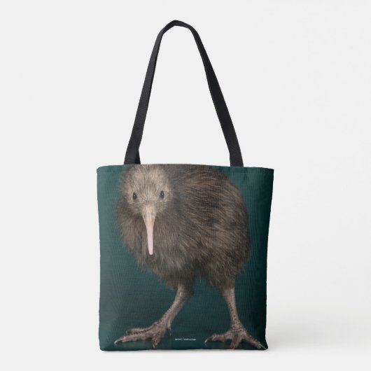 North Island Brown Kiwi Tote Bag (Achterkant)