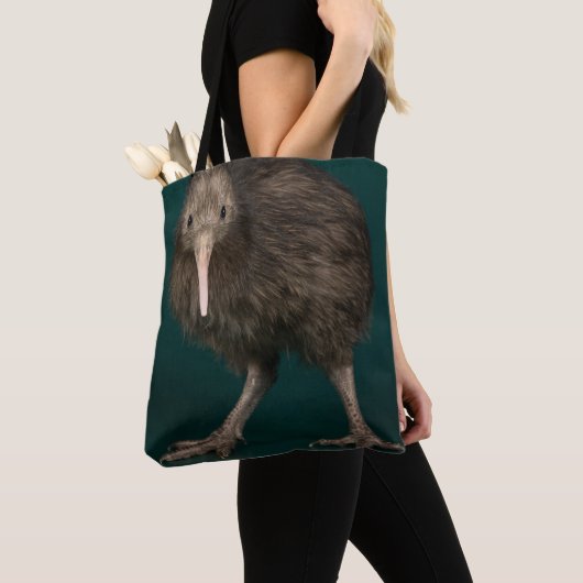 North Island Brown Kiwi Tote Bag (Dichtbij)