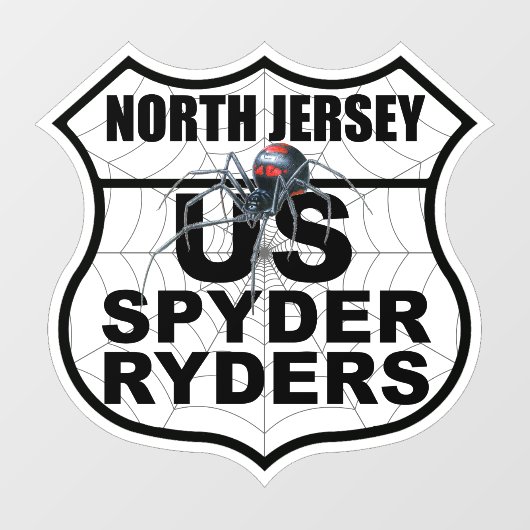 North Jersey-hoofdstuk - Decal hoofdstuklogo (Vel)
