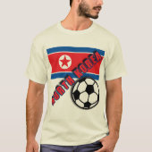 NORTH KOREA World Soccer Fan Tshirts (Voorkant)