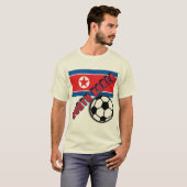 NORTH KOREA World Soccer Fan Tshirts (Voorkant volledig)