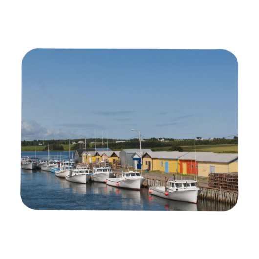 North Lake Harbour, Prince Edward Island. Magneet (Horizontaal)