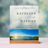 North Lake Tahoe bestemming Welkom Acryl Bord (Neutraal)