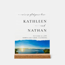 North Lake Tahoe bestemming Welkom Acryl Bord