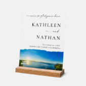 North Lake Tahoe bestemming Welkom Acryl Bord (Hoek)