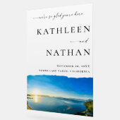 North Lake Tahoe bestemming Welkom Acryl Bord (Hoek)