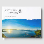 North Lake Tahoe Destination Wedding Guest Book Gastenboek (Voorkant)