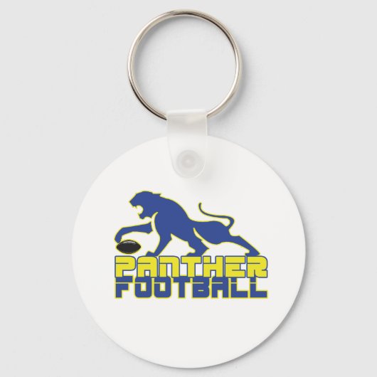 North Lamar Panther Football Paris Texas Sleutelhanger (Voorkant)