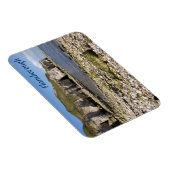 North Landing bij Flamborough in Yorkshire foto Magneet (Rechterzijde)