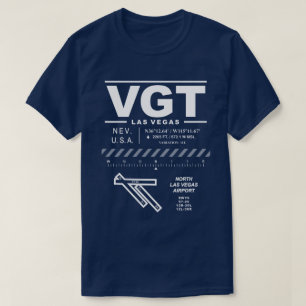 North Las Vegas Airport VGT T-shirt