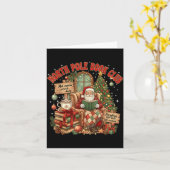North Le Boek Club Cozy Kerstlezen Cadeau Kaart (Gele Bloem)