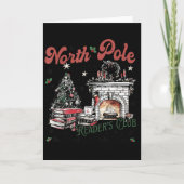 North Le Book Club Book Lover Bookish Bookworm Chr Kaart (Voorkant)