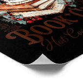 North Le Book Club Hot Cocoa Served Daily Libraria Poster (Hoek)