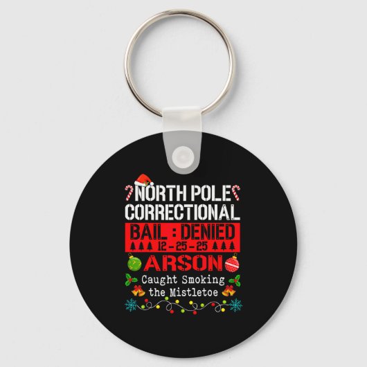 North Le Correctional Arson Caught Smoking The Mis Sleutelhanger (Voorkant)