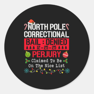 North Le Correctional beweerde op de Nice Li te st Ronde Sticker