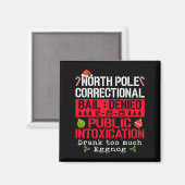 North Le Correctional Openbare Dronkenschap Eierpu Magneet (Voorkant / Achterkant)