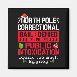 North Le Correctional Openbare Dronkenschap Eierpu Magneet