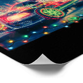 North Le Patrol Christmas Car Tee  Poster (Hoek)