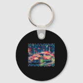 North Le Patrol Christmas Car Tee Sleutelhanger (Voorkant)