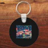 North Le Patrol Christmas Car Tee  Sleutelhanger (Voorkant)