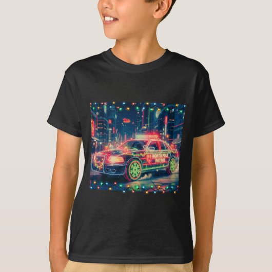 North Le Patrol Christmas Car Tee  T-shirt (Voorkant)