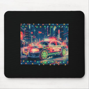 North Le Patrol Kerstmis Auto T-shirt Muismat