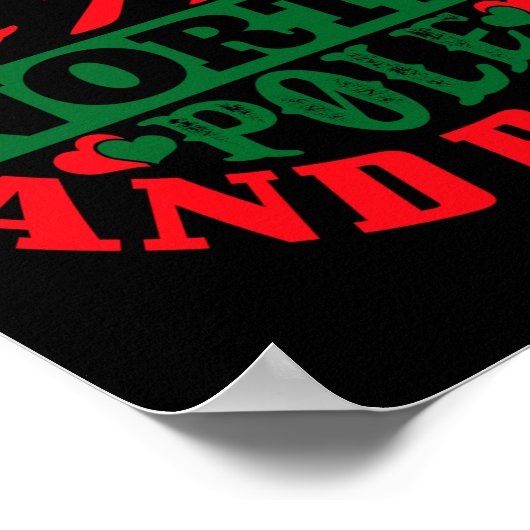 North Le Tygraphy  Poster (Hoek)