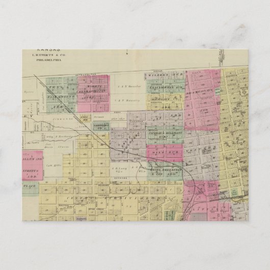 North Leavenworth, Kansas Briefkaart (Voorkant)