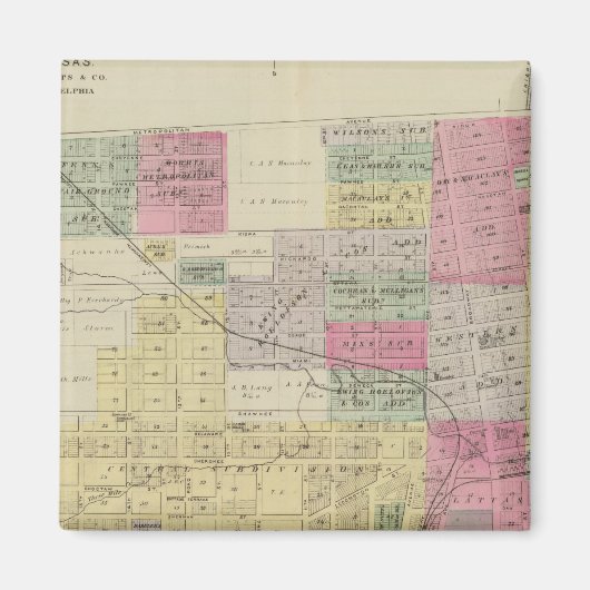 North Leavenworth, Kansas Magneet (Voorkant)
