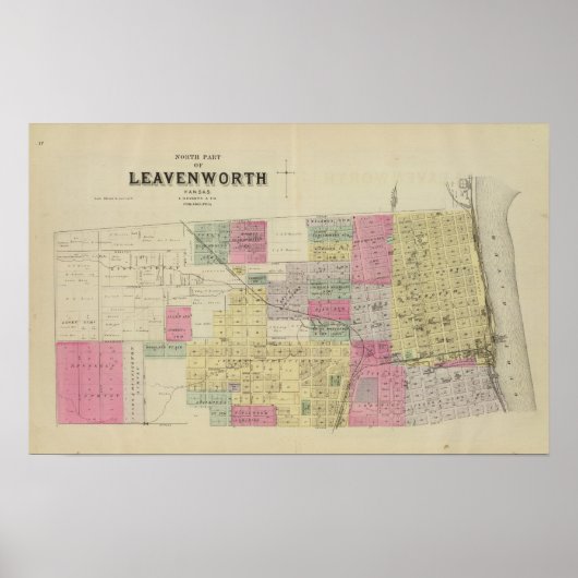 North Leavenworth, Kansas Poster (Voorkant)