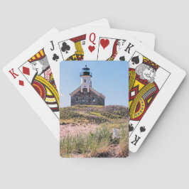 North Light, Block Island, RI-spelkaarten Pokerkaarten