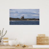 North Light Lighthouse Block Island Poster (Keuken)