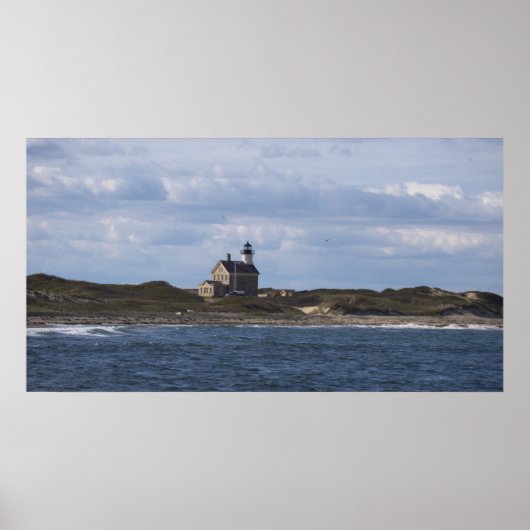 North Light Lighthouse Block Island Poster (Voorkant)