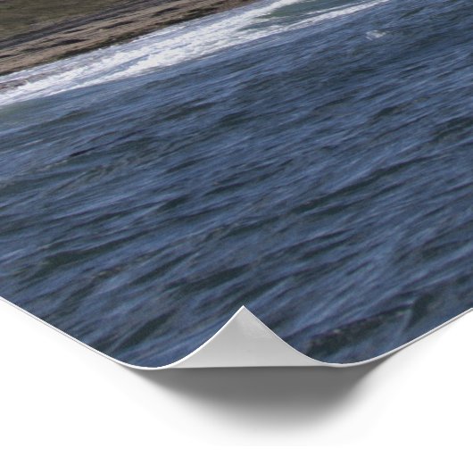 North Light Lighthouse Block Island Poster (Hoek)