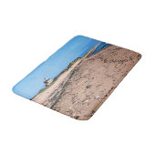 North Lighthouse, Block Island RI Bath Mat (Gekanteld)