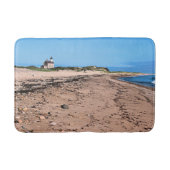 North Lighthouse, Block Island RI Bath Mat (Voorkant)