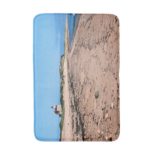 North Lighthouse, Block Island RI Bath Mat (Voorkant Verticaal)