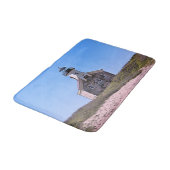 North Lighthouse, Block Island RI Bath Mat (Gekanteld)