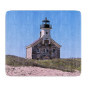 North Lighthouse Block Island RI Snijplank (Voorkant)