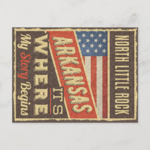North Little Rock Arkansas Briefkaart